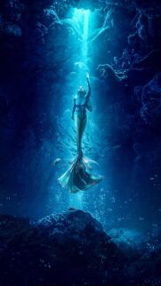 The Little Mermaid Cinematic Underwater 4K Mobile Wallpaper – Bestwallpapers.net
