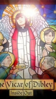 The Vicar of Dibley Stained Glass Art Mobile Wallpaper