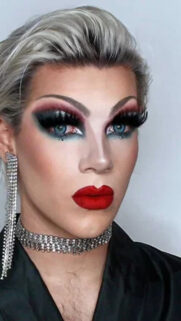 Stunning Drag Queen Portrait Mobile Wallpaper