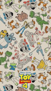 Toy Story Mobile Wallpaper HD: Woody and Buzz Lightyear Background for Phone