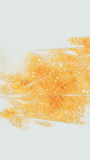 Abstract Amber Bubble Texture Art Mobile Wallpaper