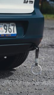 Minimalist Automotive Aesthetic Car Rear Bumper Tsurikawa Wallpaper