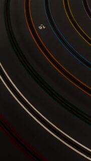 Abstract Race Track Lane Number 16 Minimalist Mobile Wallpaper