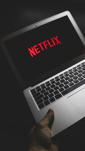 Cinematic Netflix Laptop Branding Mobile Wallpaper
