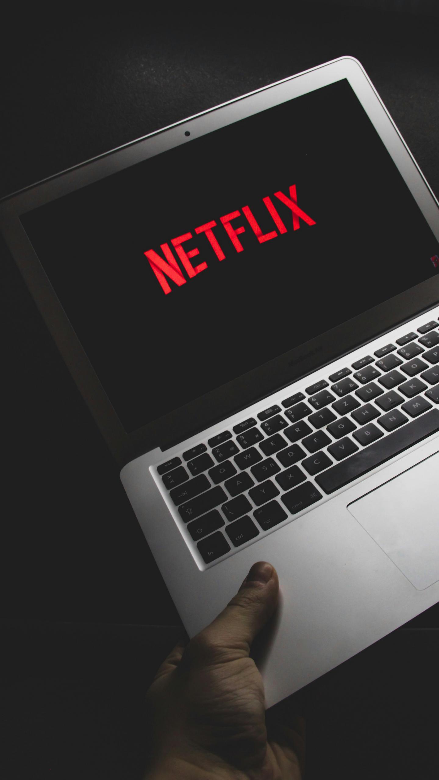 Cinematic Netflix Laptop Branding Mobile Wallpaper