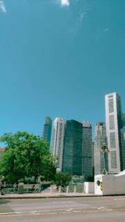 Stunning Singapore Skyline Urban City Architecture Mobile Wallpaper