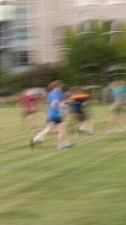 Dynamic Motion Blur Field Sports Action Phone Wallpaper