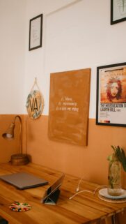 Aesthetic Vision Board and Manifestation Wall Art Motivation Wallpaper