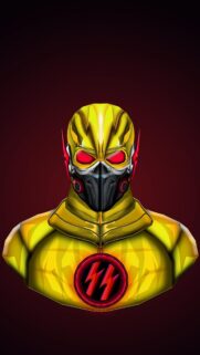 Reverse Flash Cinematic Portrait High Resolution Mobile Wallpaper