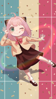 Anya Forger Spy x Family Cute Anime Girl Wallpaper 4K
