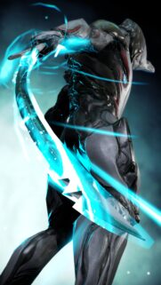Warframe Gaming Wallpaper: Epic Tenno Warrior Cinematic 4K Mobile Background