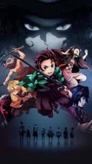 Demon Slayer Kimetsu no Yaiba Tanjiro and Friends Action Wallpaper