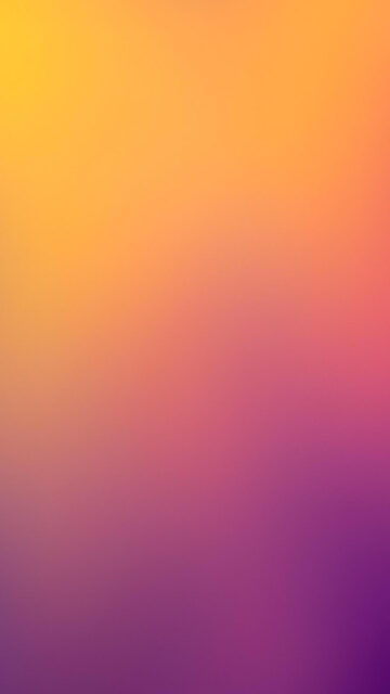 Abstract Gradient Wallpaper Featuring Vibrant Yellow Orange and Purple Hues for Mobile Screens