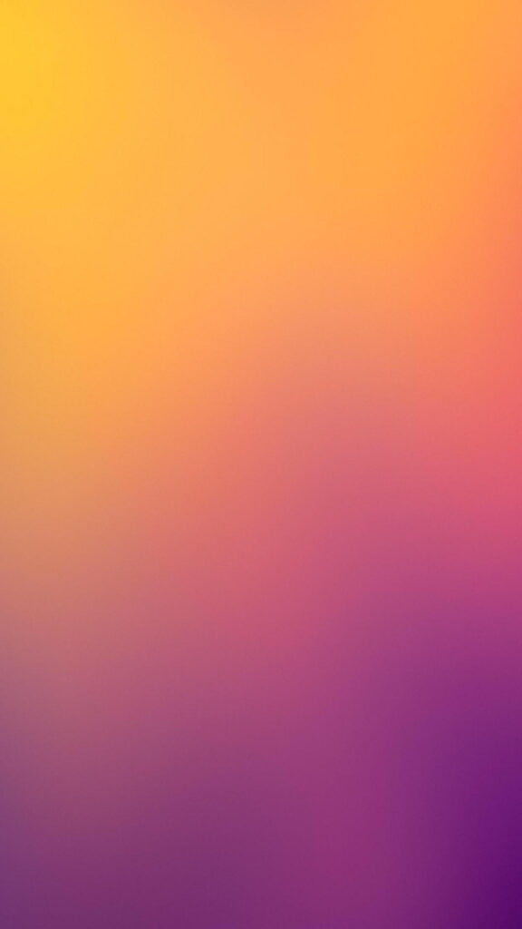 Abstract Gradient Wallpaper Featuring Vibrant Yellow Orange and Purple Hues for Mobile Screens