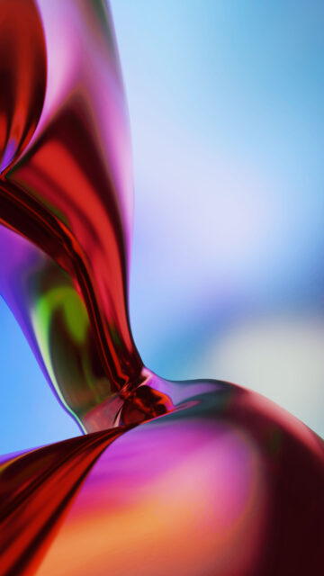 Abstract Energy Aura Gradient Manifestation Phone Wallpaper