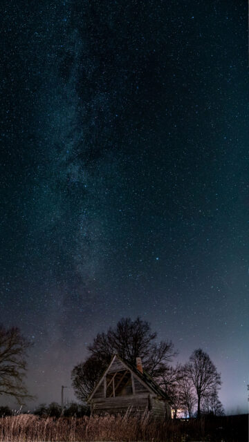 Milky Way Galaxy Night Sky Astrology and Celestial Manifestation Wallpaper