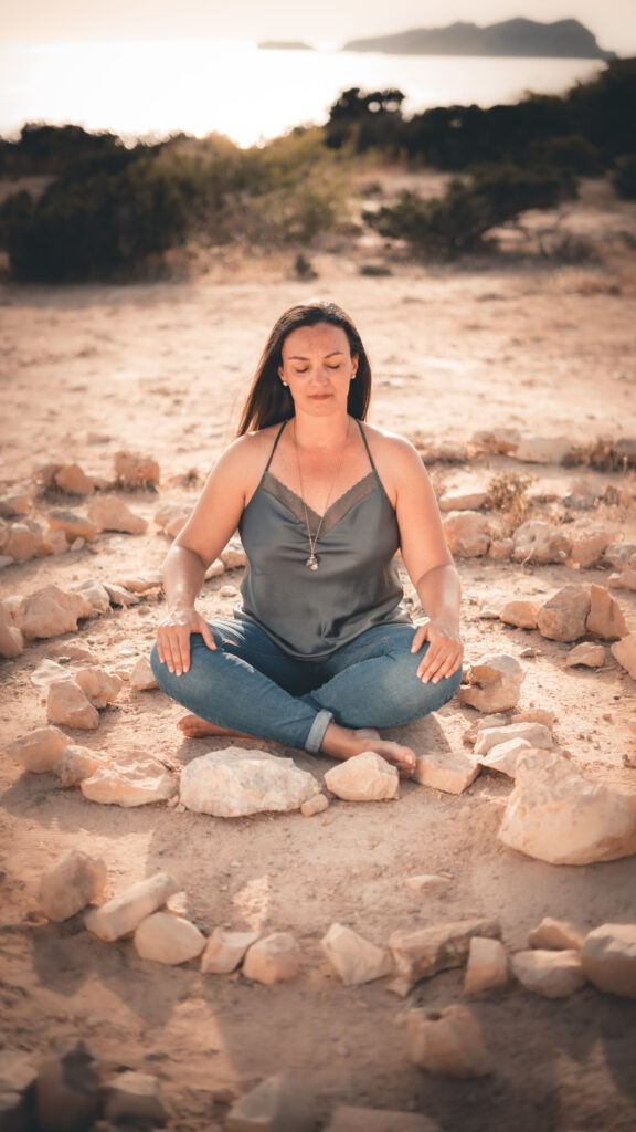Grounding Earth Energy for Spiritual Alignment and Manifestation Wallpaper