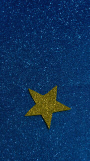 Shining Gold Star Celestial Manifestation Aesthetic Phone Wallpaper