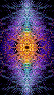 Vibrant Aura Energy Radiant Light Spiritual Meditation Wallpaper