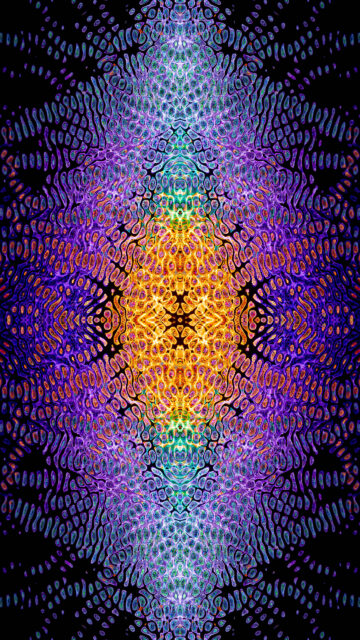 Vibrant Aura Energy Radiant Light Spiritual Meditation Wallpaper