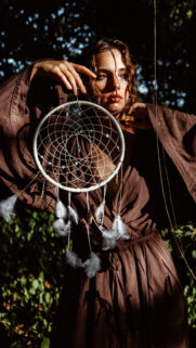 Bohemian Dreamcatcher Energy and Manifestation Spiritual Aesthetic Wallpaper
