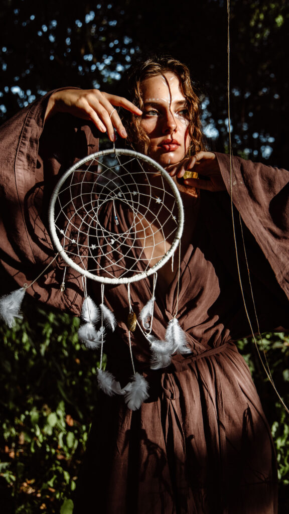 Bohemian Dreamcatcher Energy and Manifestation Spiritual Aesthetic Wallpaper