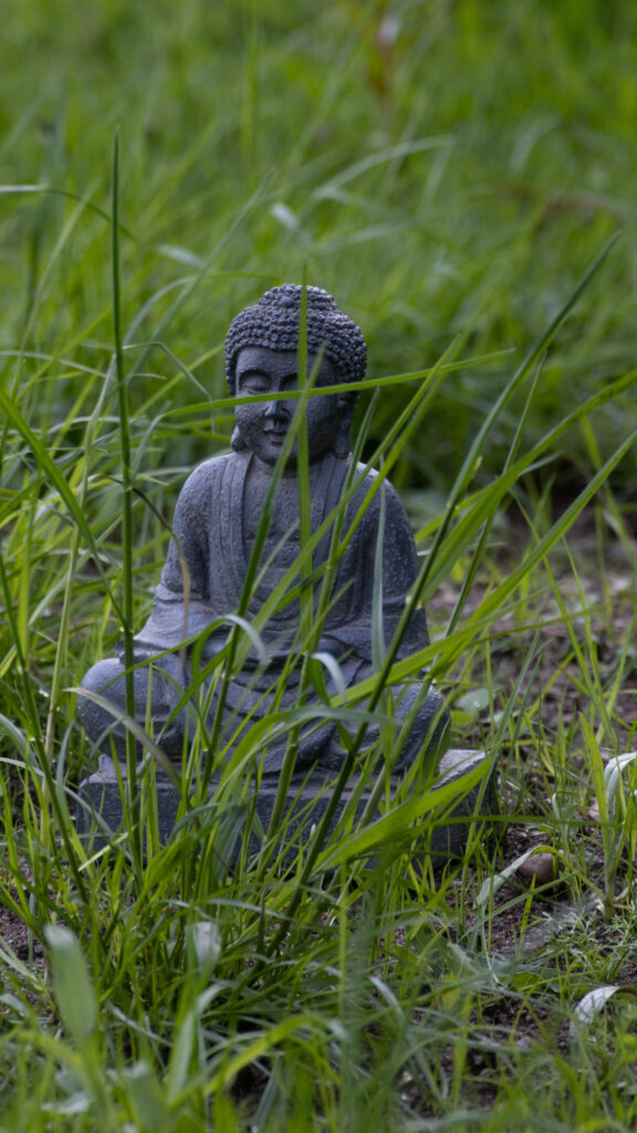 Zen Buddha Garden Meditation Spiritual Energy HD Background Wallpaper