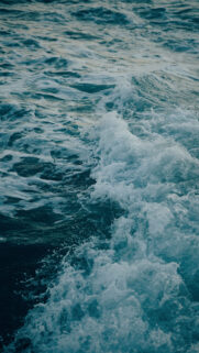 Aquarius Energy Ocean Waves Zodiac Aesthetic High Definition Wallpaper