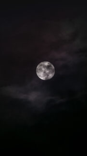 Mystical Full Moon Energy and Lunar Manifestation Phone Wallpaper