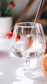 Rose Quartz Crystal Infused Water Wellness Aesthetic Wallpaper