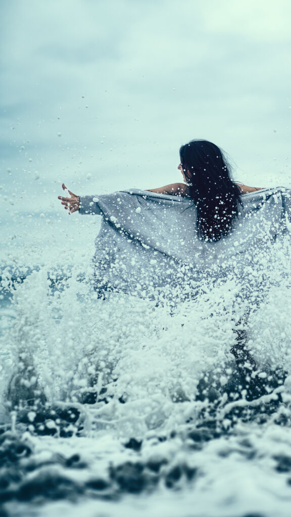 Empowered Manifestation and Ocean Freedom Daily Affirmation Wallpaper