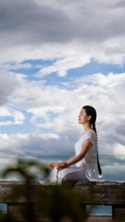 Zen Mindfulness and Inner Peace Spiritual Meditation Wallpaper