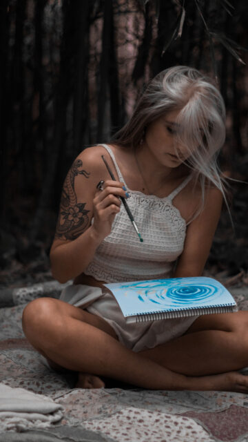 Spiritual Mandala Art for Meditation and Creative Manifestation Wallpaper