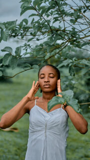 Mindful Self Love and Inner Peace Manifestation Aesthetic Wallpaper