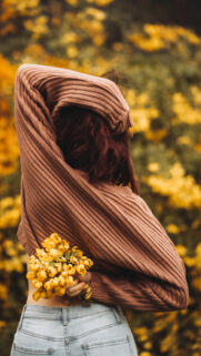 Embracing Self Love and Autumnal Abundance Spiritual Energy Wallpaper