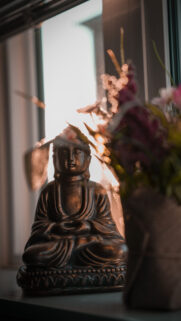 Serene Buddha Zen Meditation Spiritual Energy 4K Phone Wallpaper