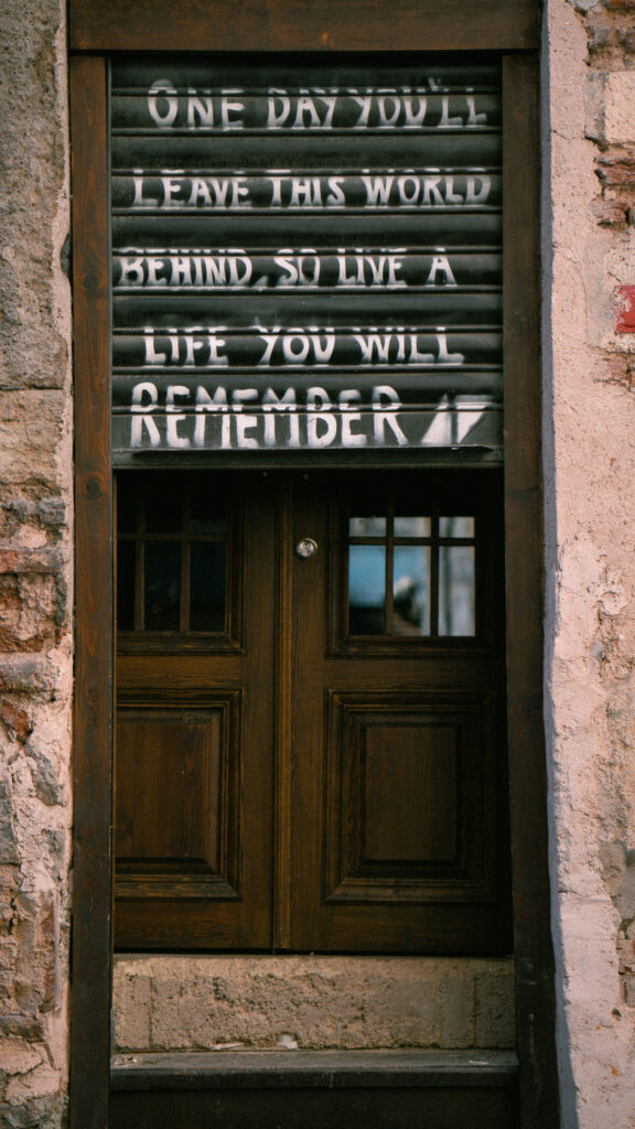 Live A Life You Will Remember Manifestation Affirmation Vision Wallpaper