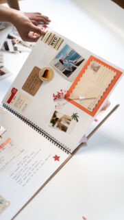 Inspiring Travel Vision Board Aesthetic for Intentional Manifestation Wallpaper