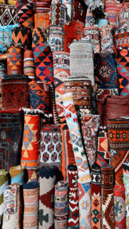 Vibrant Kilim Mandala Aesthetic Energy Manifestation Wallpaper