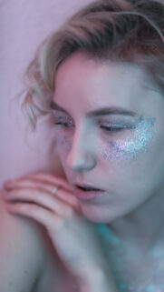 Aquarius Zodiac Energy Cosmic Glitter Aesthetic High Quality Wallpaper