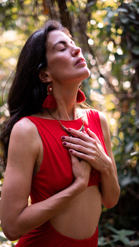 Heart Chakra Activation and Healing Energy Spiritual Wallpaper
