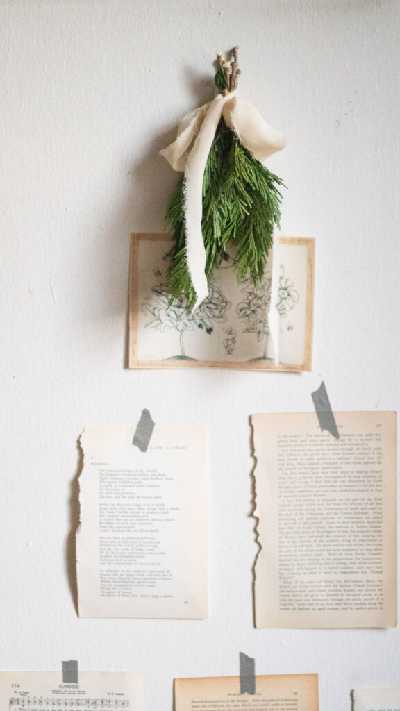 Aesthetic Vision Board and Manifestation Collage Spiritual Wallpaper