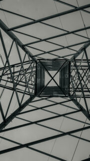 Sacred Geometry Power Grid Spiritual Alignment Minimalist Wallpaper