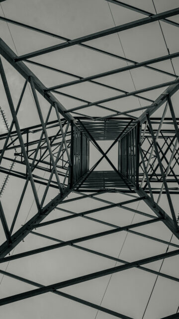 Sacred Geometry Power Grid Spiritual Alignment Minimalist Wallpaper