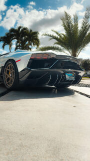 Luxury Lamborghini Supercar Manifestation Success Vision Board Wallpaper