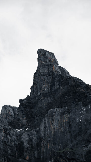 Stoic Capricorn Mountain Peak Astrology and Zodiac Aesthetic Wallpaper