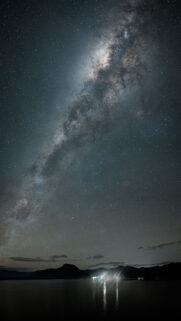 Cosmic Milky Way Galaxy Night Sky Aesthetic Spiritual Energy Wallpaper