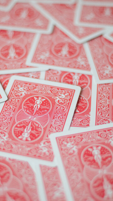 Bicycle Rider Back Tarot Card Meaning and Aesthetic Spiritual Wallpaper