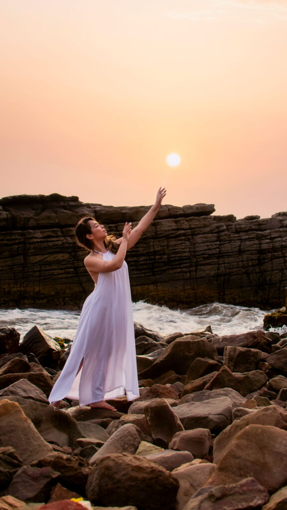 Solar Plexus Chakra Activation and Spiritual Manifestation Energy Wallpaper