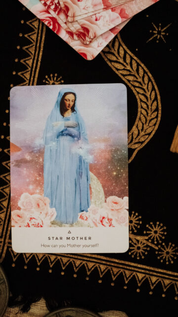 Star Mother Tarot Card Meaning and Spiritual Self-Care Aesthetic Wallpaper